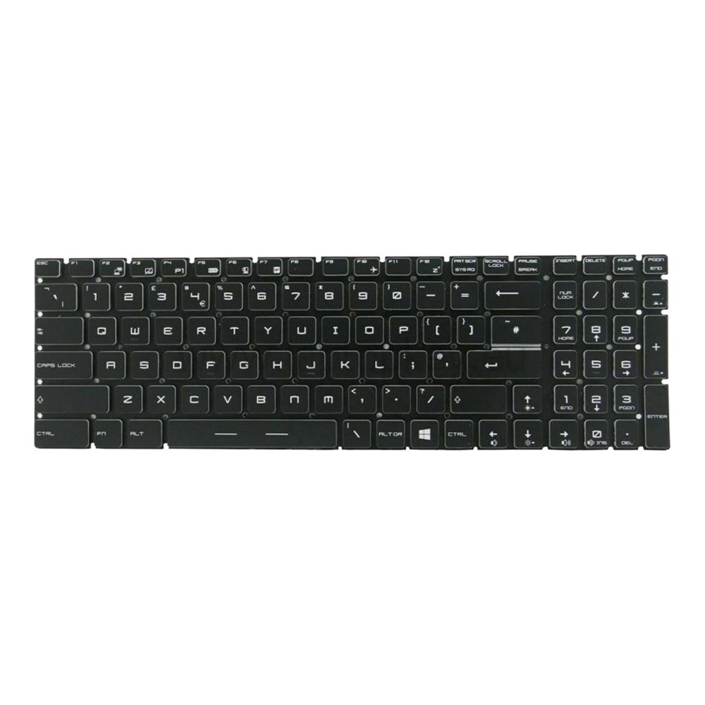 marque generique - clavier anglais ordinateur portable noirs - Clavier