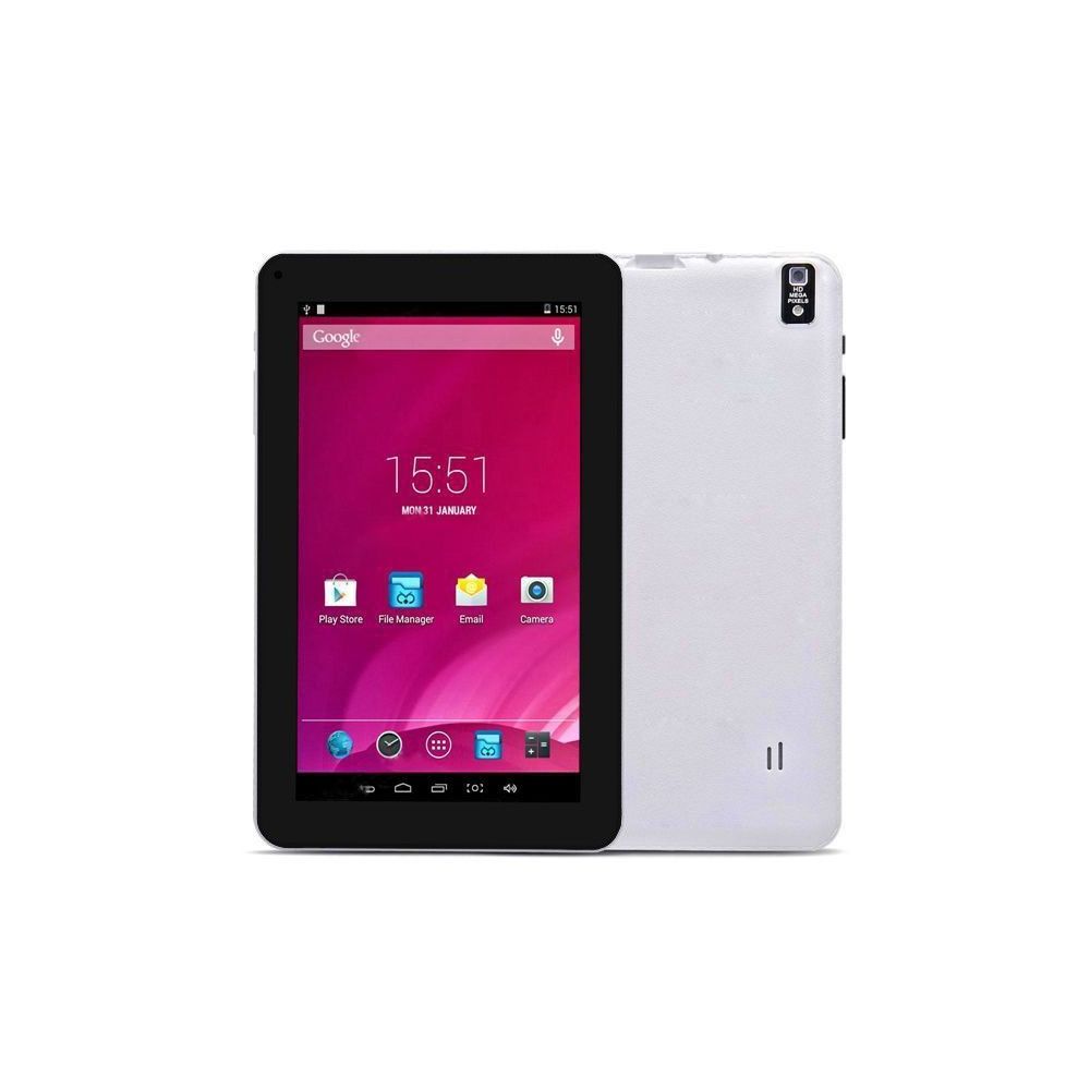 Yonis - Tablette Tactile 9 Pouces Android Kitkat 4.4 Bluetooth Quad Core USB 40 Go Blanc - YONIS - Tablette Android