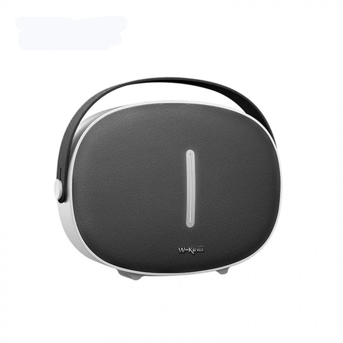 Wewoo - Enceinte Bluetooth T8 Haut-parleur HIFI haute puissance portable 30W sans fil avec radio FM pour mobile gris argenté - Enceintes Hifi