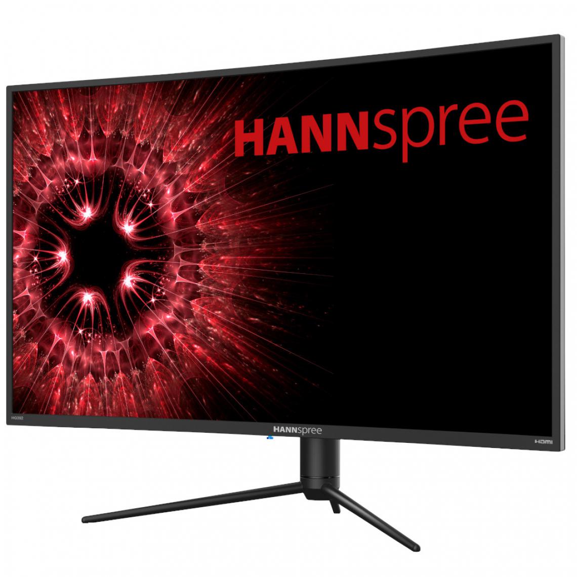Hannspree - HG392PCB 38.5p Curved Monitor HG392PCB 38.5p Curved Monitor 16:9 WQHD 2560x1440 1ms HDMIx2 DPx2 165Hz + Gaming Housepad - Moniteur PC