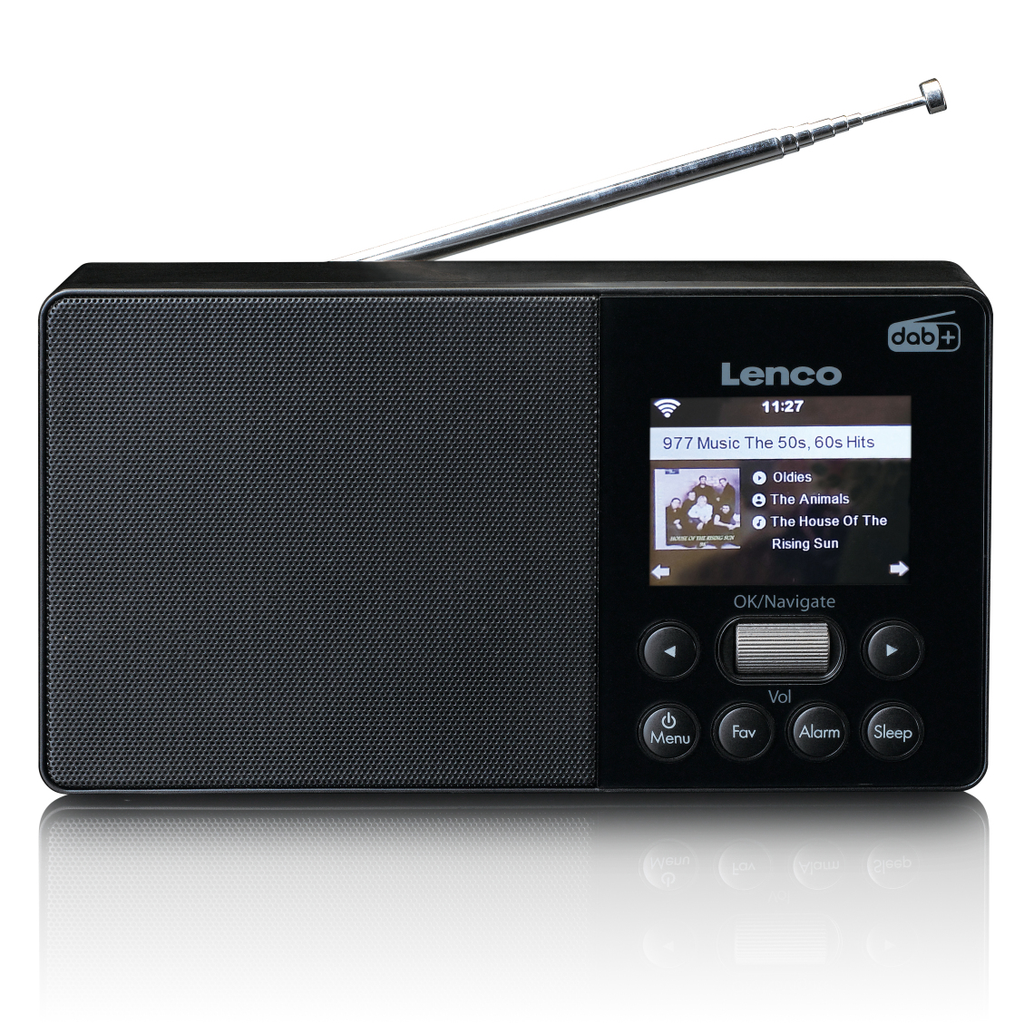 Lenco - Radio portable Internet, DAB+, FM PIR-510BK Noir - Radio