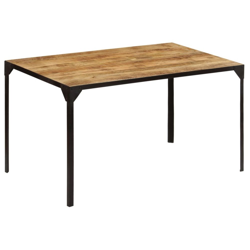marque generique - Superbe Tables ensemble La Valette Table de salle à manger 140x80x76 cm Bois de manguier massif - Tables d'appoint