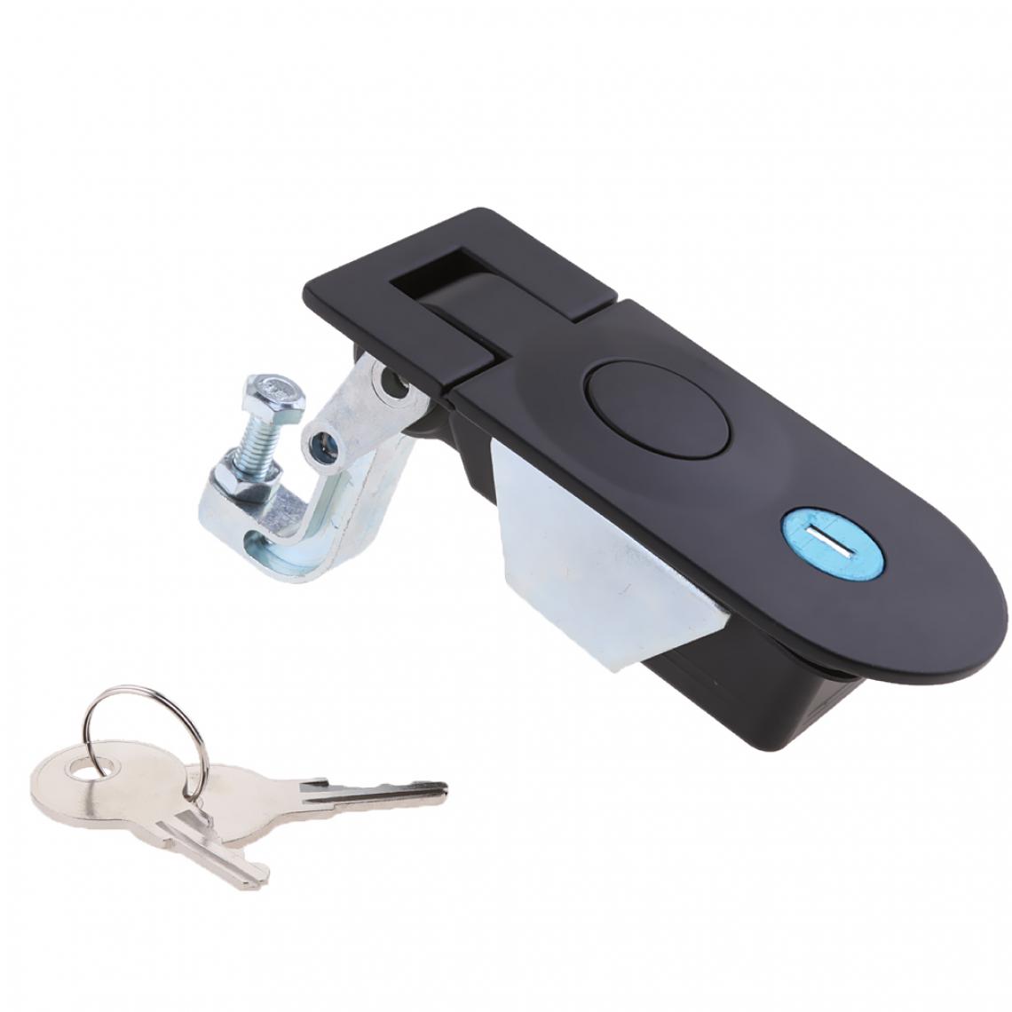 marque generique - Compression noir encastré push push lock verrouillage boîte à outils camper trailer - Accessoires et Pièces Détachées