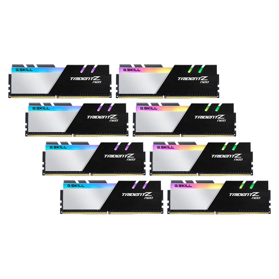 Gskill - Trident Z Neo 64 Go (8 x 8 Go) DDR4 3600 MHz CL14 - RAM PC Fixe