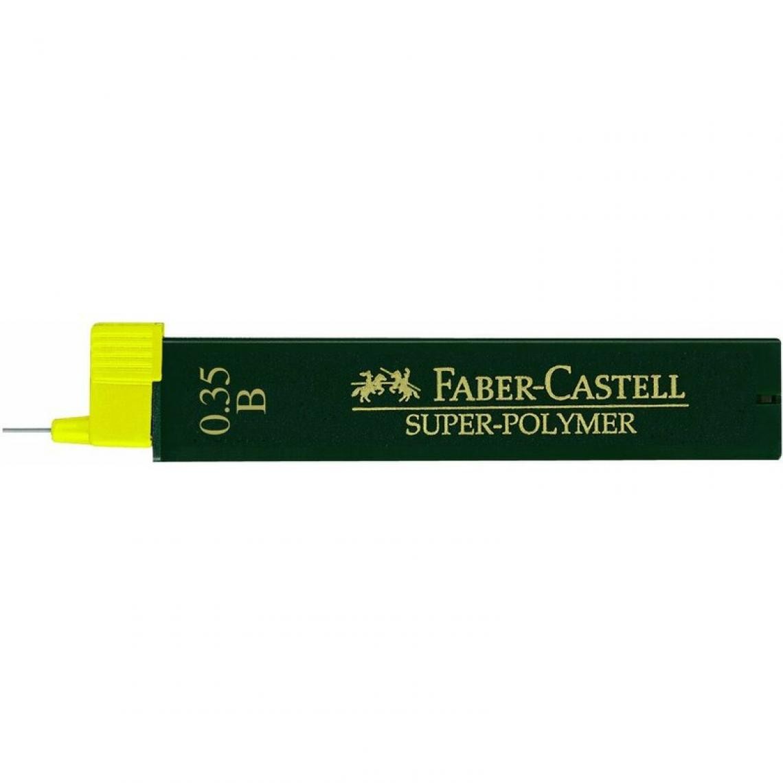 Faber-Castell - FABER-CASTELL Mines pour porte-mines Super-Polymer 9063 S-B () - Outils et accessoires du peintre