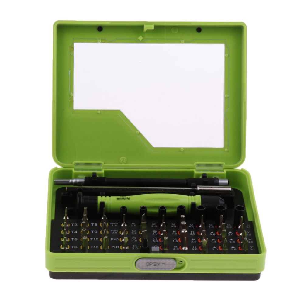 marque generique - 53in1 kits professionnels d'outil de réparation de kit de tournevis de précision pour PC / mobile - Personnalisation du PC
