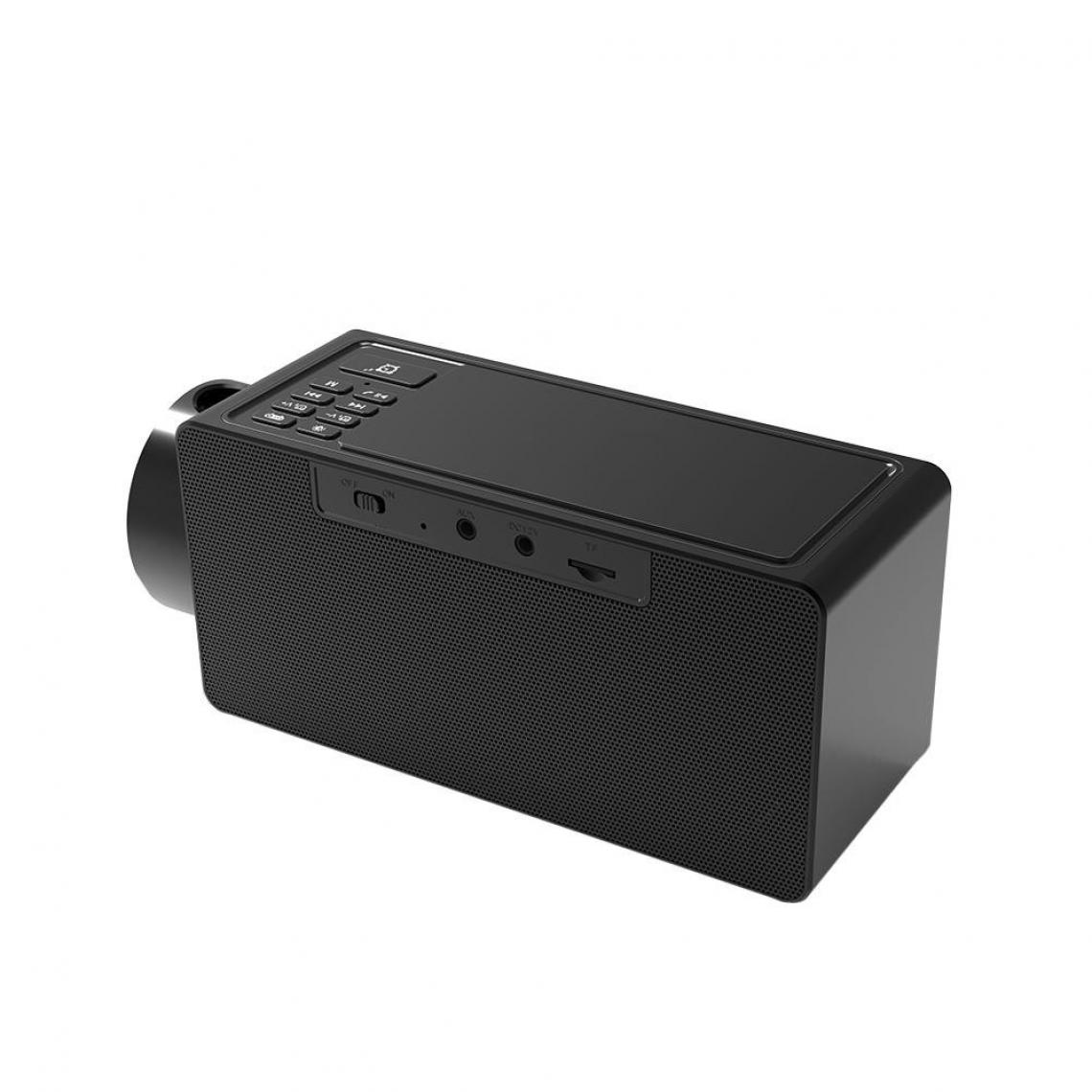Wewoo - Enceinte Bluetooth Haut-parleur multifonctions S91S avec fonction de chargement et de réveil sans fil noir - Enceintes Hifi