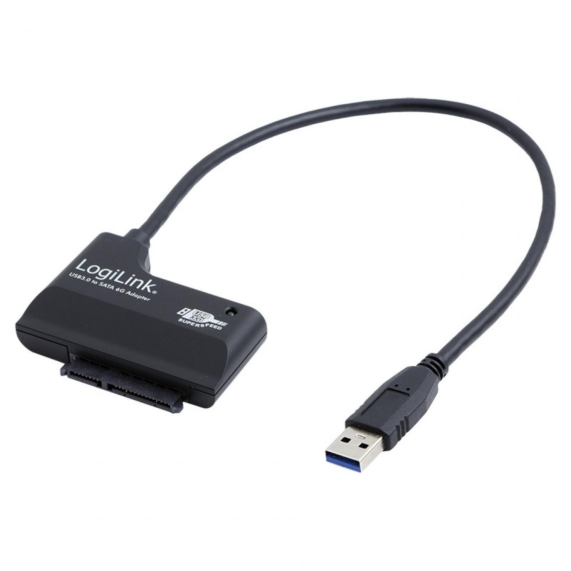 Logilink - LogiLink Câble adaptateur USB 3.0 - SATA III, avec un bloc () - Hub