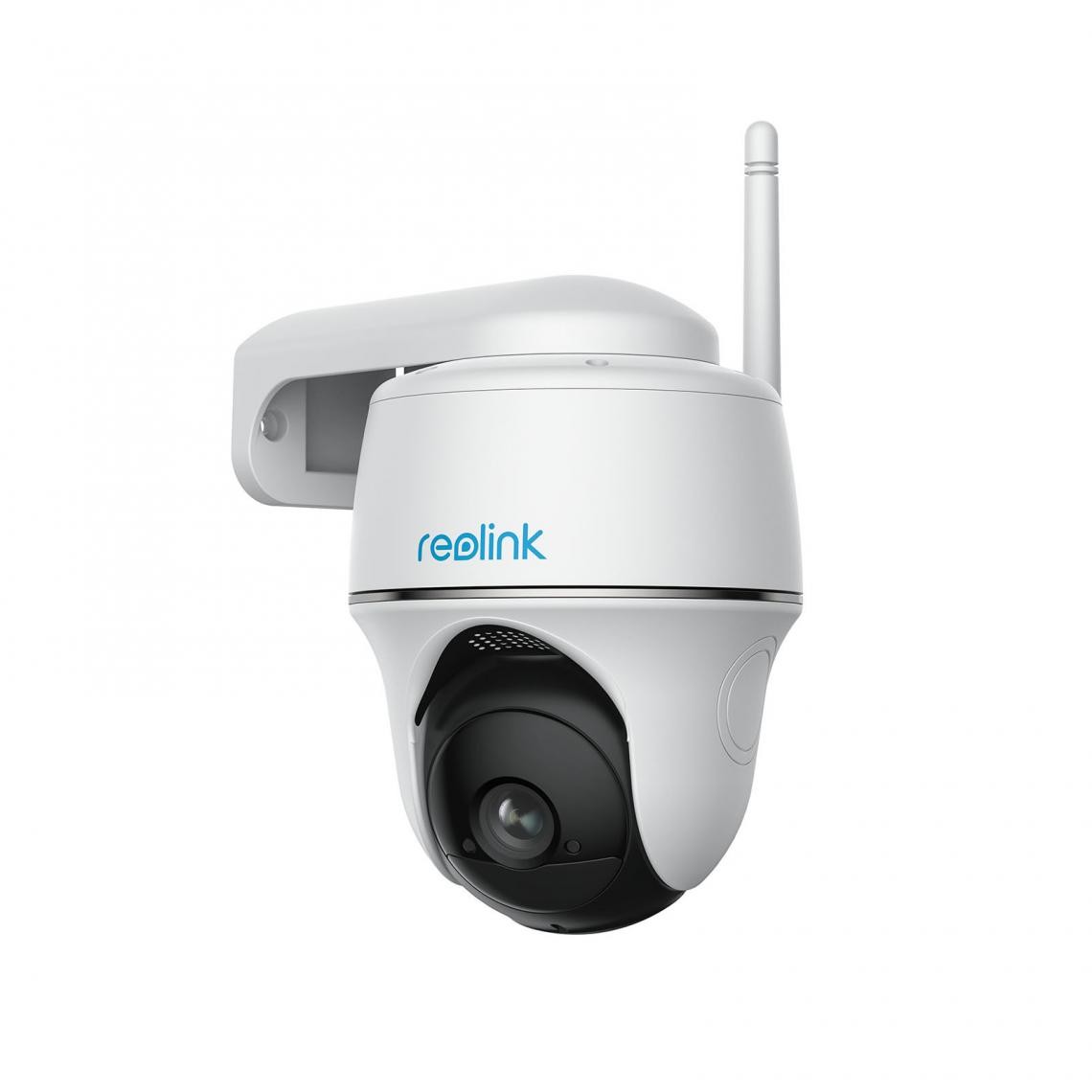 Reolink - 4MP Caméra à Batterie Extérieure PT sans fil - Argus PT-4MP- WiFi, Pan à 355° & Tilt à 140°, Détection de Personne/Véhicule, Audio bidirectionnel - Caméra de surveillance connectée