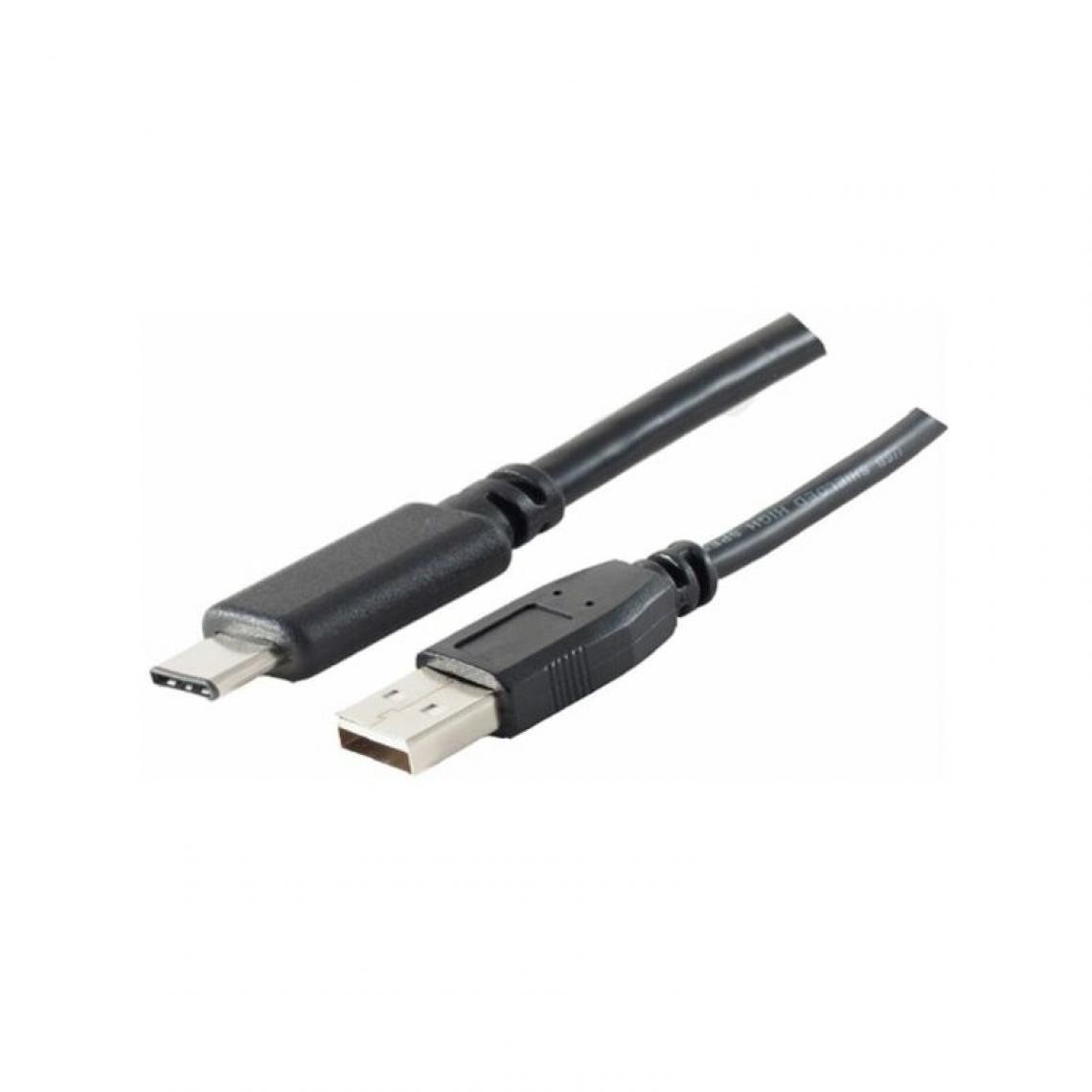 shiverpeaks - shiverpeaks BASIC-S Câble USB 2.0, mâle C - mâle A () - Hub