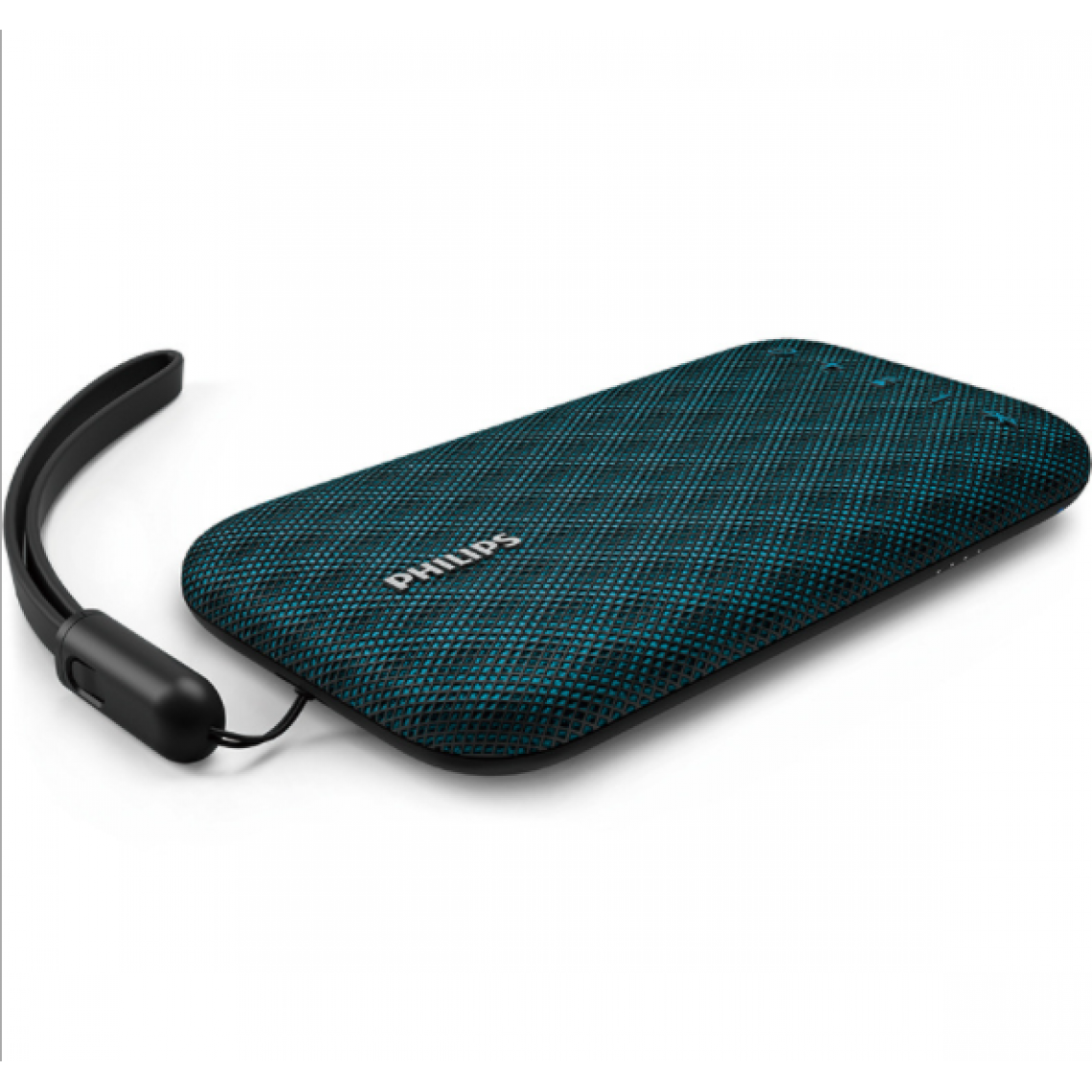 Chrono - Le haut-parleur Bluetooth sans fil Philips BT3900W est étanche et antichoc, avec sangle USB, microphone, fort et design(Vert) - Enceinte PC