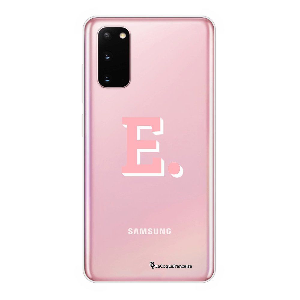 La Coque Francaise - Coque Samsung Galaxy S20 360 intégrale transparente Initiale E Ecriture Tendance Design La Coque Francaise. - Coque, étui smartphone