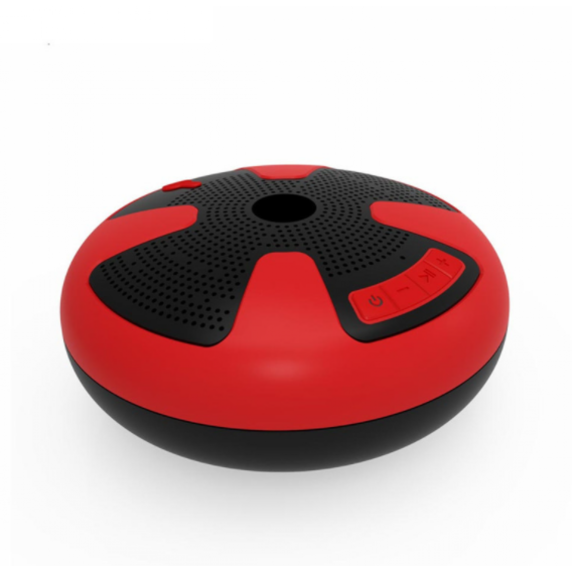 Chrono - Haut-parleur Bluetooth, haut-parleur Bluetooth flottant étanche IPX7 sans fil portable, avec fonction TWS, basses lourdes, couplage stéréo, durable, adapté à la piscine, à la plage, à la douche, aux voyages(Rouge) - Enceintes Hifi