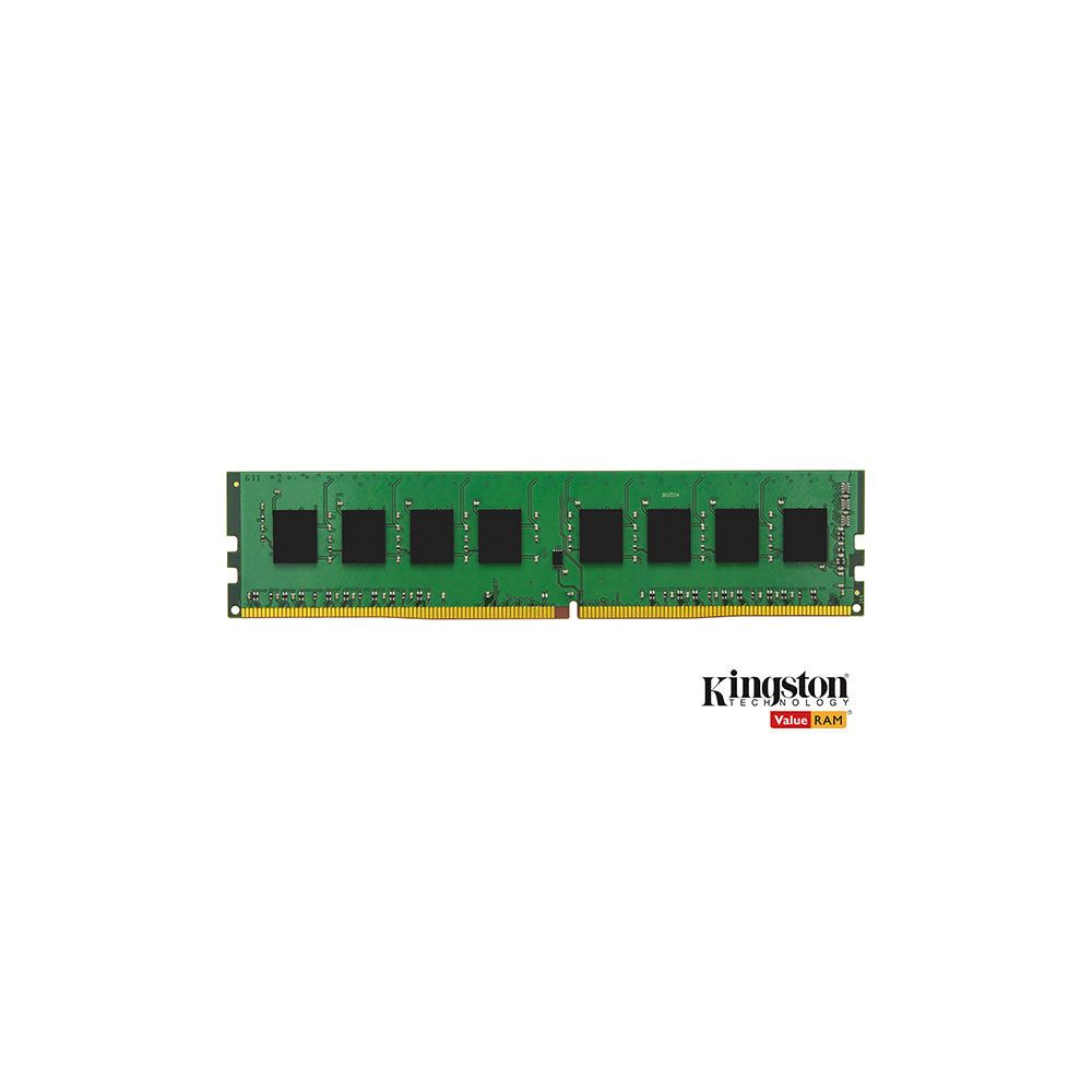 Kingston - Mémoire PC 16 Go 2666MHz DDR4 Non-ECC CL19 DIMM 2Rx8 - RAM PC Fixe
