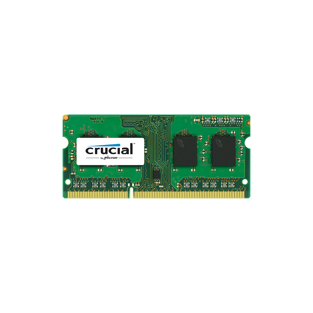 Crucial - 4 Go DDR3L 1600 MHz (PC3L-12800) CL11 SODIMM 204pin 1.35V/1.5V - RAM PC Fixe