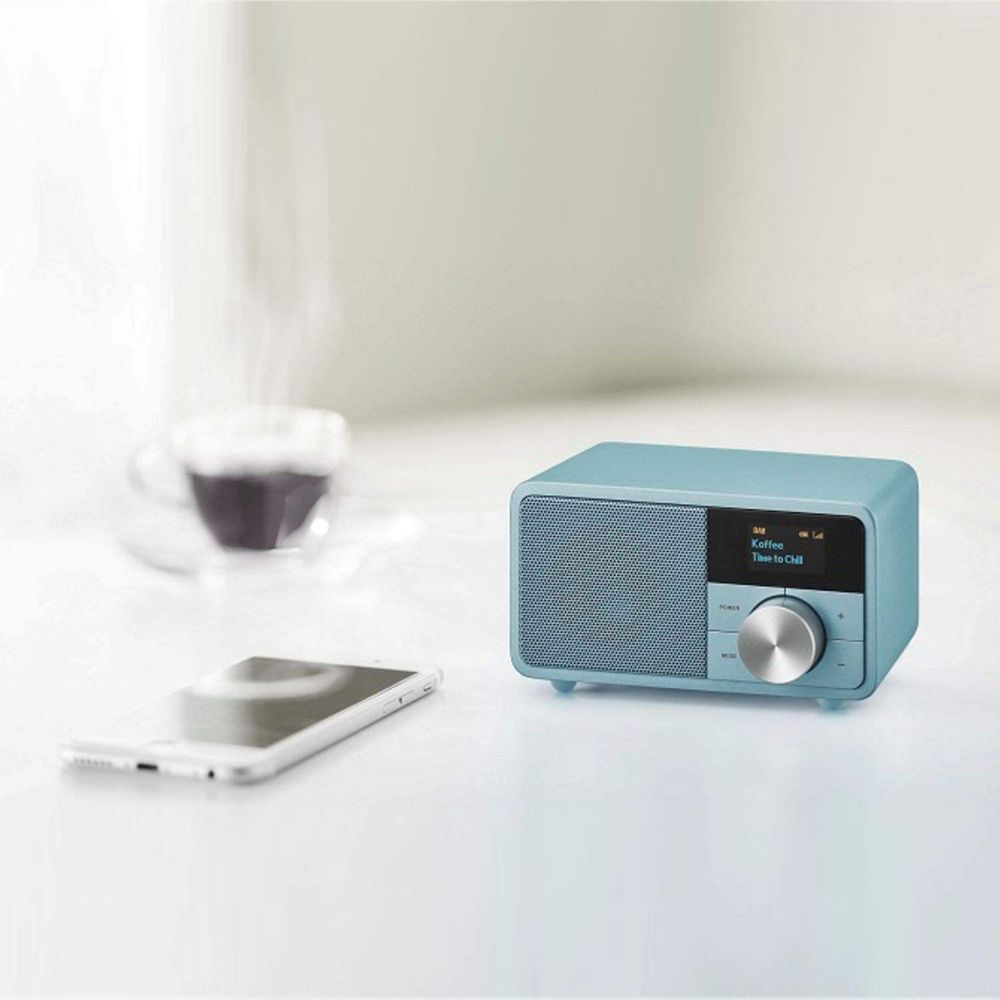 Sangean - Radio portable FM / DAB+ Bluetooth avec écran bleu - Radio