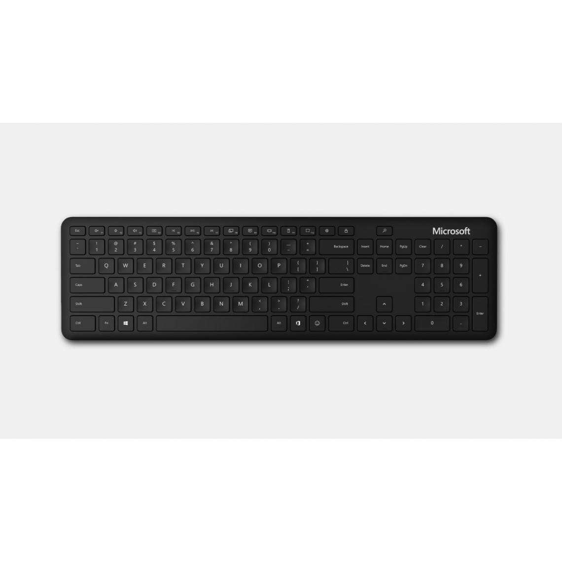 Microsoft - Microsoft Bluetooth Keyboard clavier QWERTZ Allemand Noir - Clavier