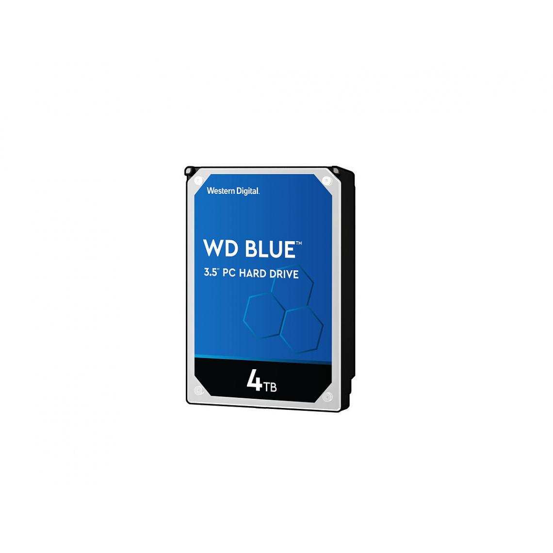 We - WD Blue, 4 To, Disque dur - 3.5" - WD40EZAZ- SATA 600 - Disque Dur interne