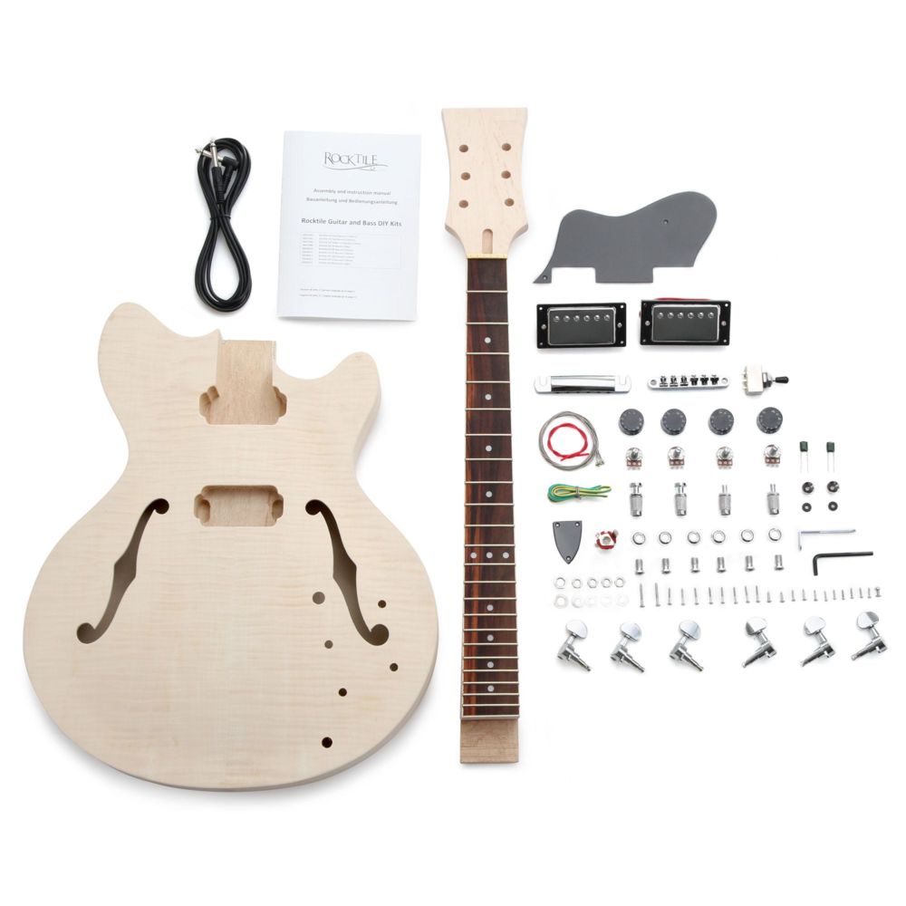 Rocktile - Rocktile kit de construction de guitare électrique style HB - Guitares électriques