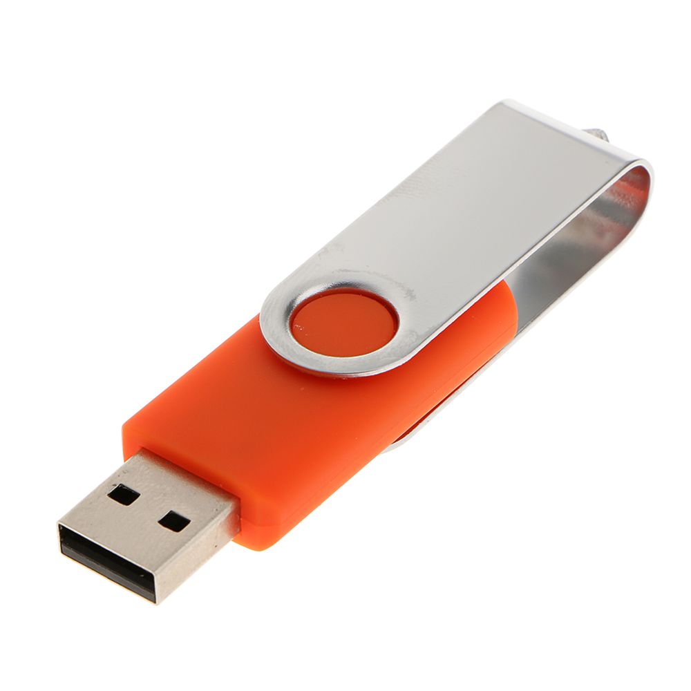 marque generique - 4gb usb 2.0 lecteur flash memory stick stylo lecteur de stockage pouce u disque orange - Clés USB