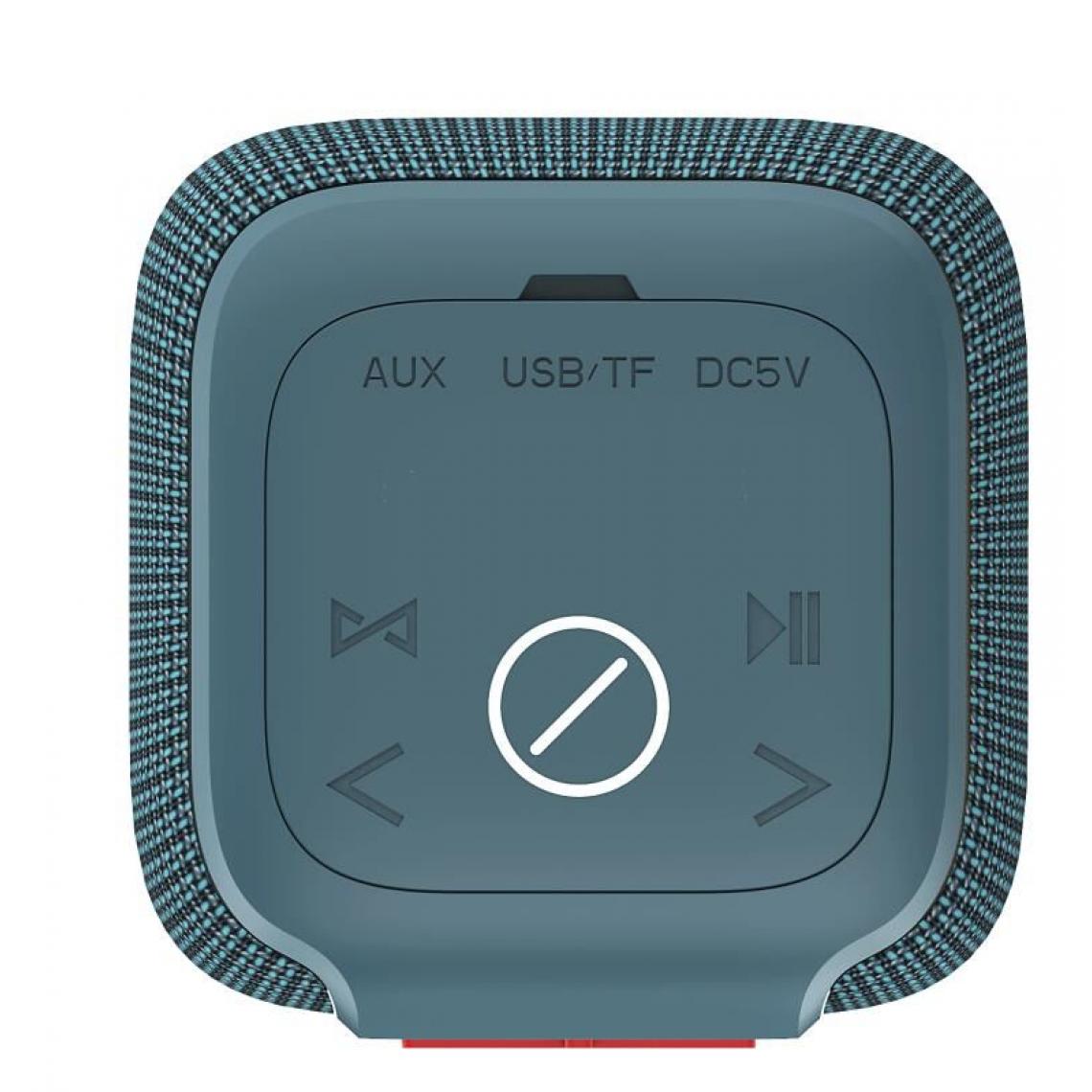 Universal - Haut-parleur Bluetooth sans fil HOPE STAR P15 Colonne sonore portable Super Subwoofer Imperméable à l'eau et à l'humidité, Musique | Haut-parleur extérieur(Bleu) - Enceinte PC