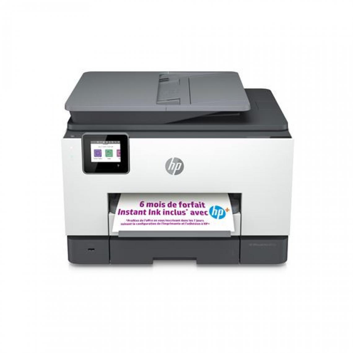 Hp - Imprimante Tout en un HP OfficeJet Pro 9022e Blanc et gris - Imprimante Jet d'encre