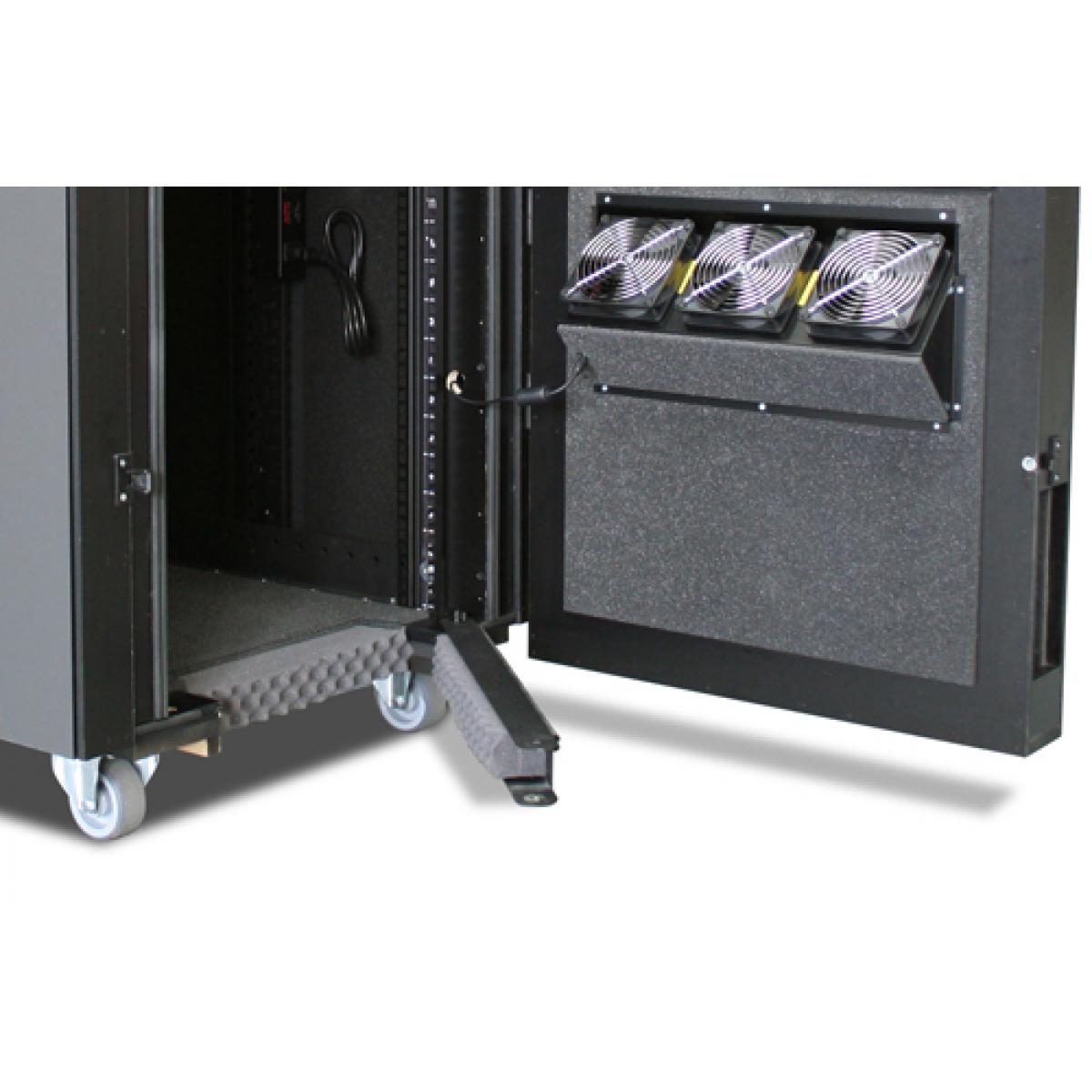 APC - APC NetShelter CX 24U Secure So NetShelter CX 24U Secure Soundproofed Server Room in a Box Enclosure International - Serveur d'impression