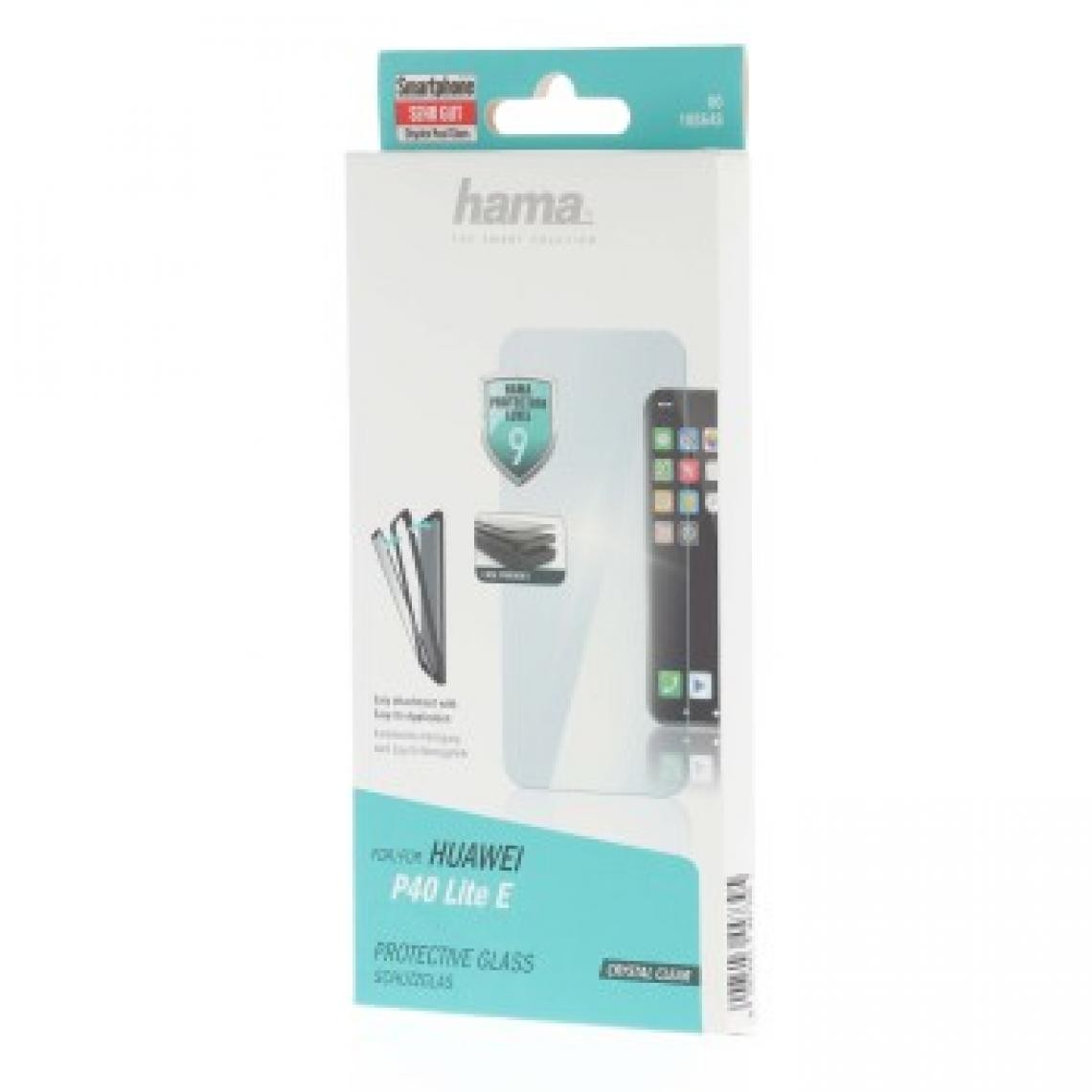 Hama - Protection d'écran en verre véritable pour huawei p40 lite e - Protection écran smartphone