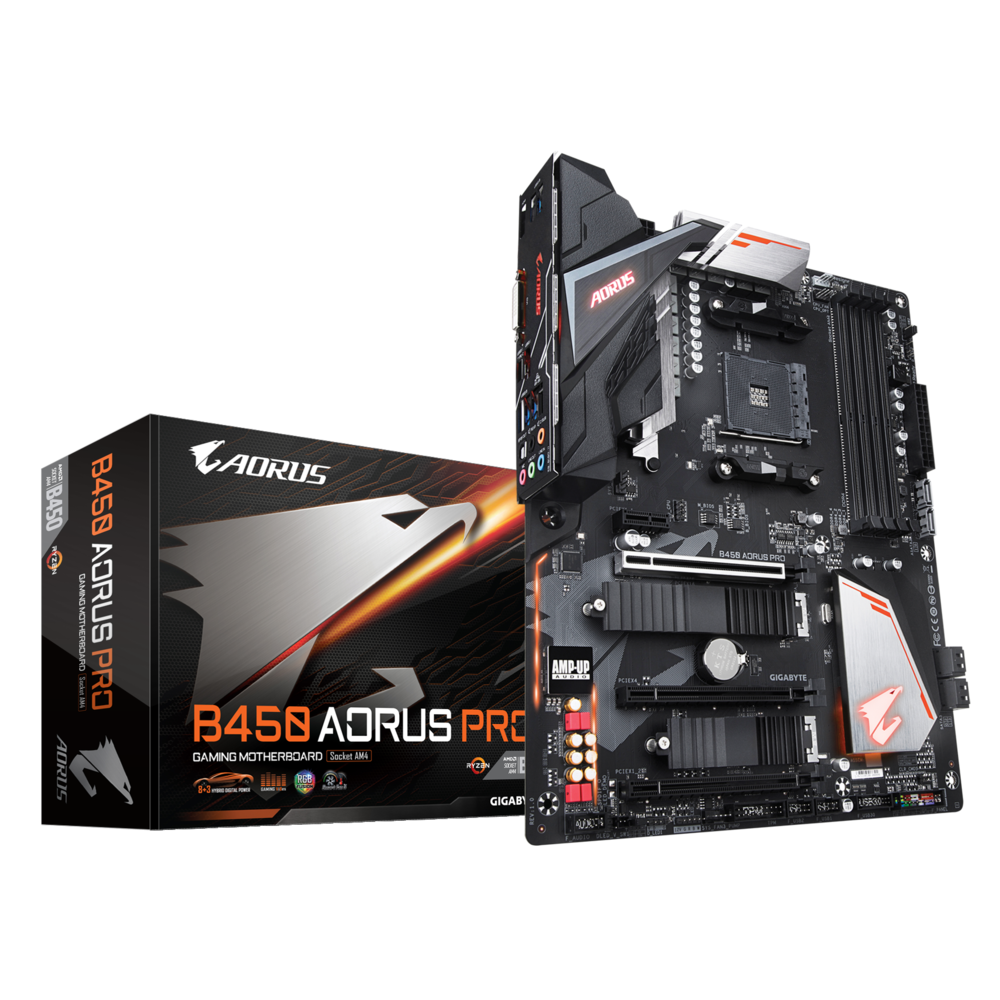 Gigabyte - AMD B450 PRO - ATX - Carte mère AMD