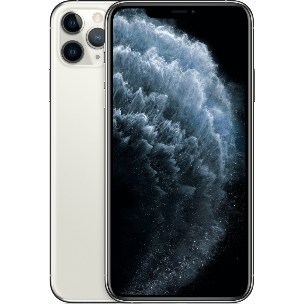Apple - iPhone 11 Pro Max - 64 Go - MWHF2ZD/A - Argent - iPhone