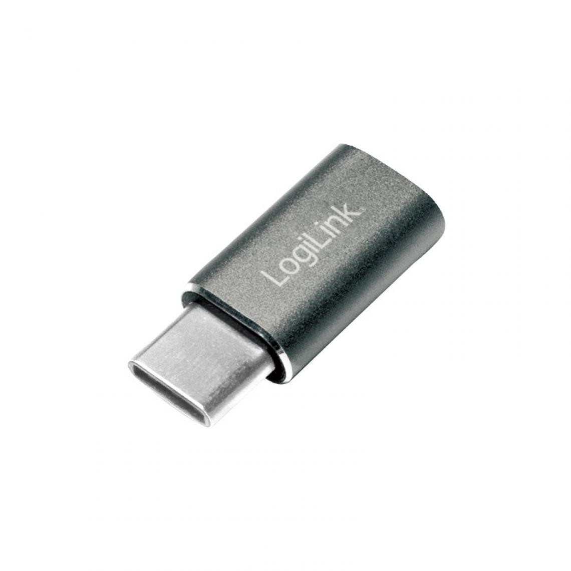 Logilink - LogiLink Adaptateur USB, USB-C mâle - micro USB femelle () - Hub