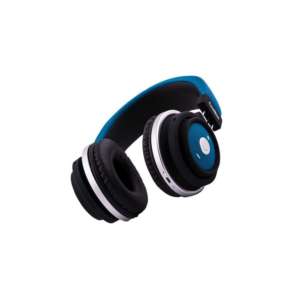 Coolbox - Casques Bluetooth avec Microphone CoolBox COO-AUB-10BL - Micro-Casque