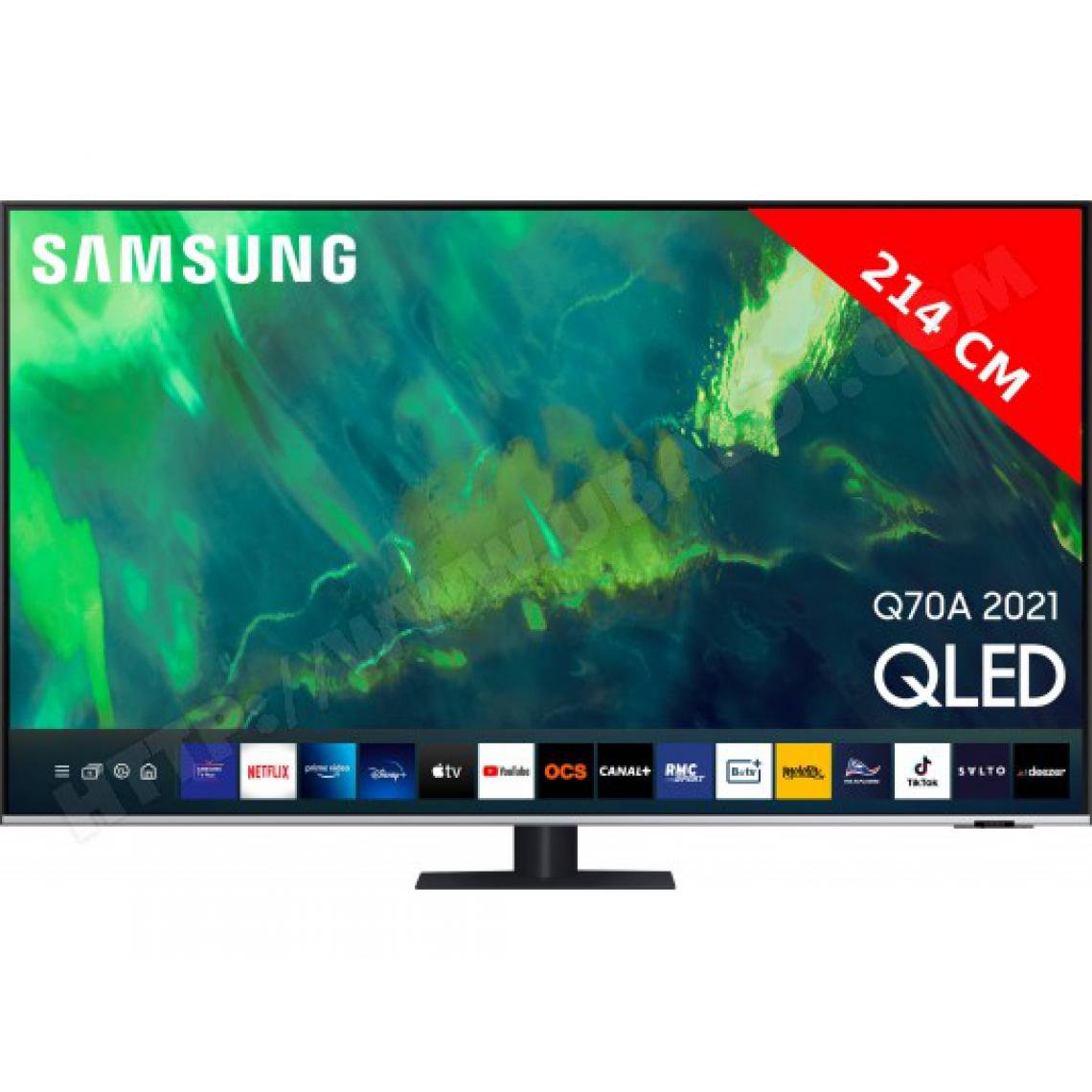 Samsung - TV QLED 4K 214 cm QE85Q70AATXXC - TV 66'' et plus