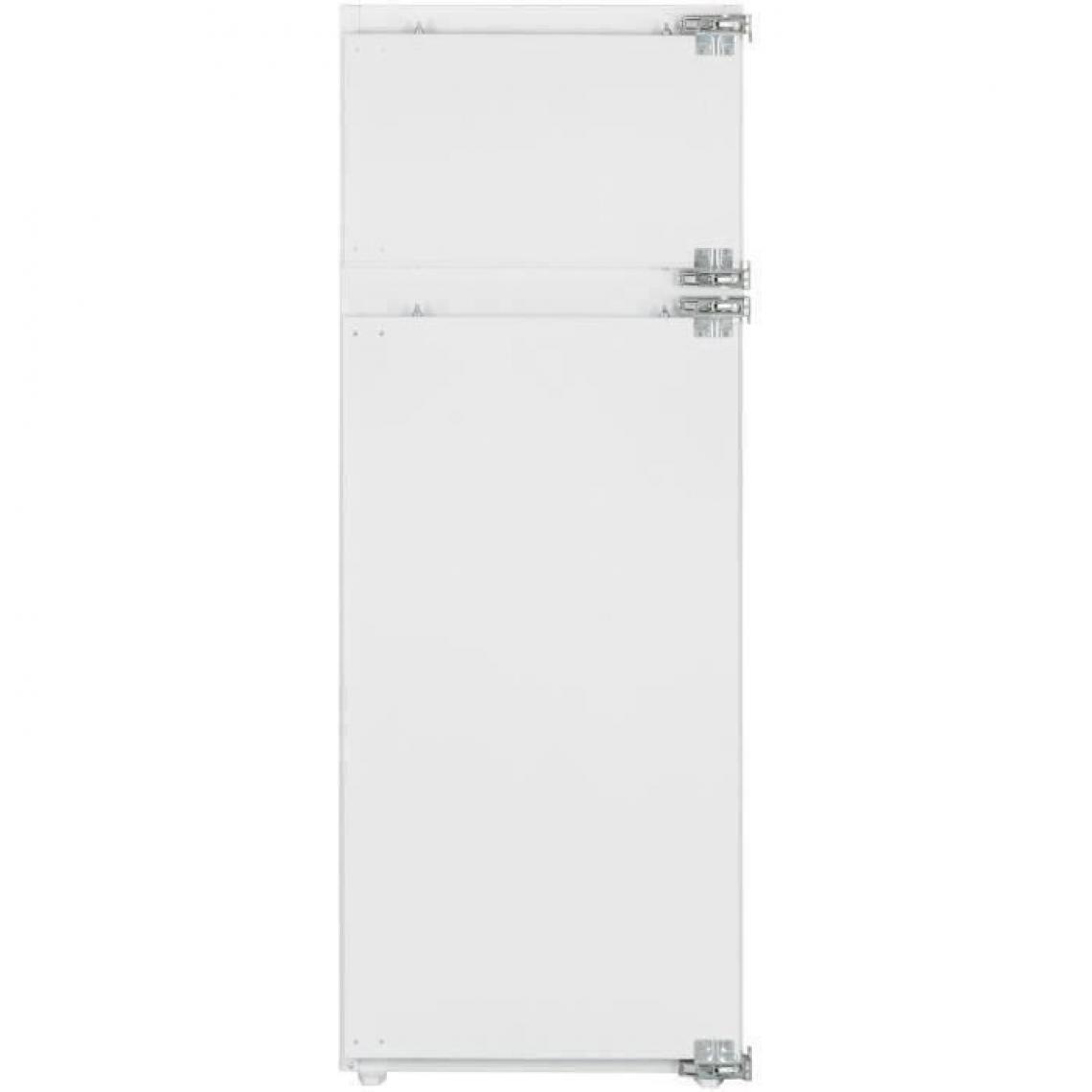 Sharp - Réfrigérateur congélateur haut encastrable - SJ-TE214M1X - 214L (176+38) - Froid Statique - A++ - L 54cm x H 144.5cm - Réfrigérateur