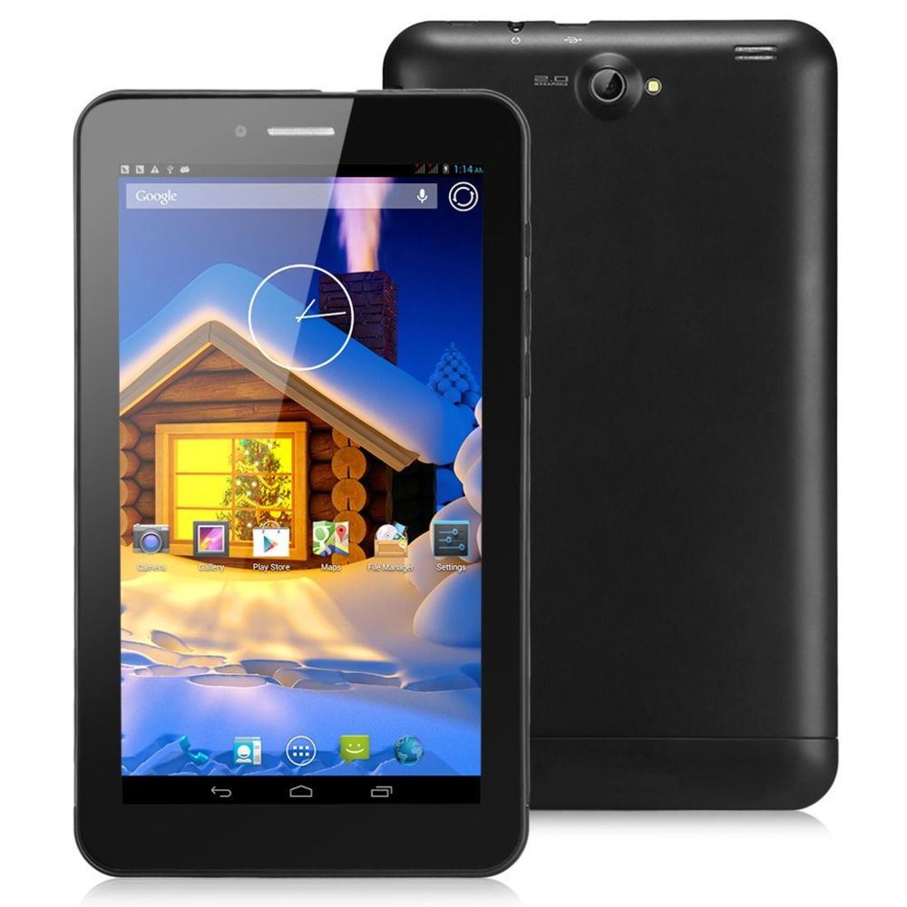 Yonis - Tablette Tactile 3G 7' Double Coeur Android Jb Mini HDMI Double Sim 36 Go Noir - YONIS - Tablette Android