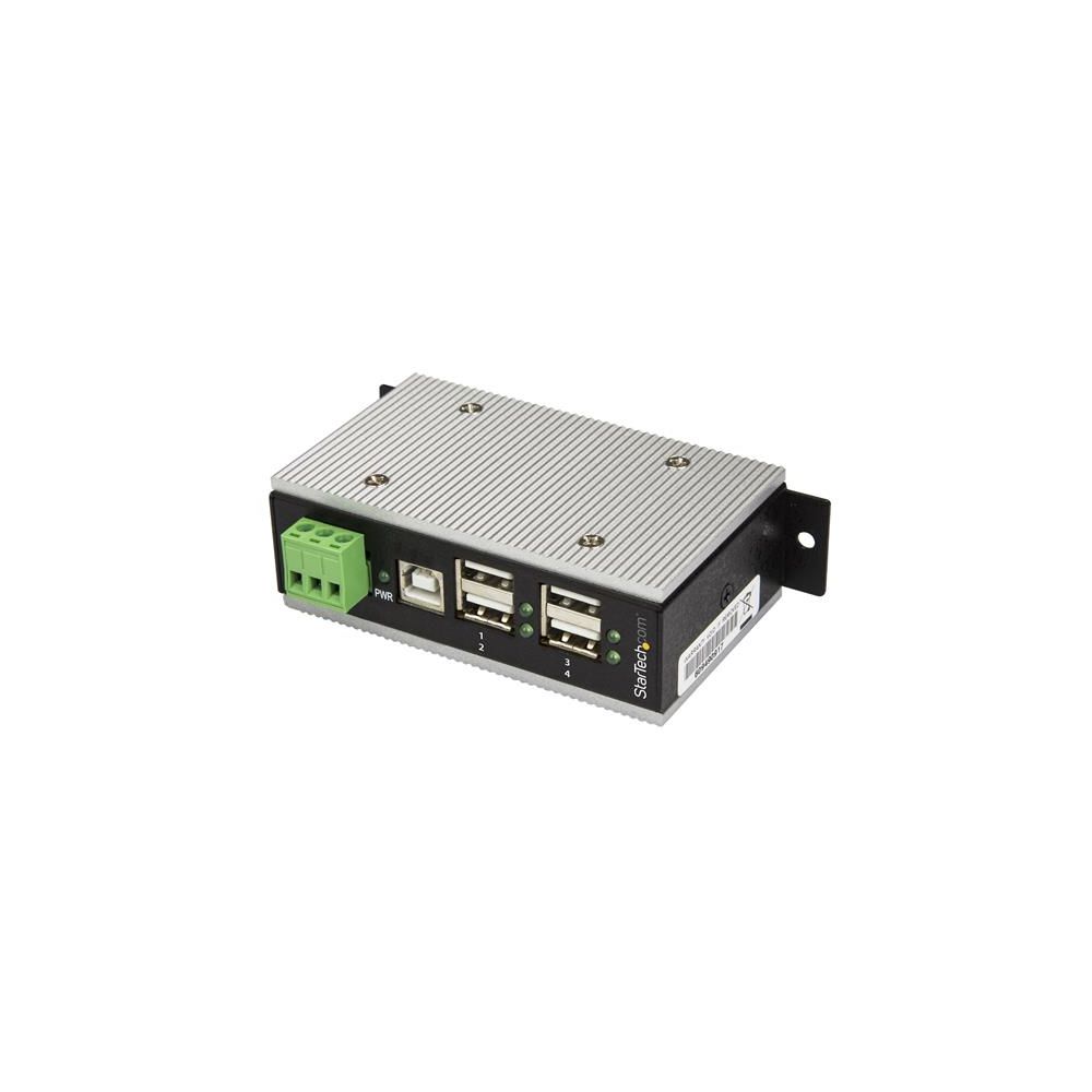 Startech - StarTech.com Multiprise USB 2.0 industrielle à 4 ports avec protection électrostatique (ESD) 15 kV - Hub