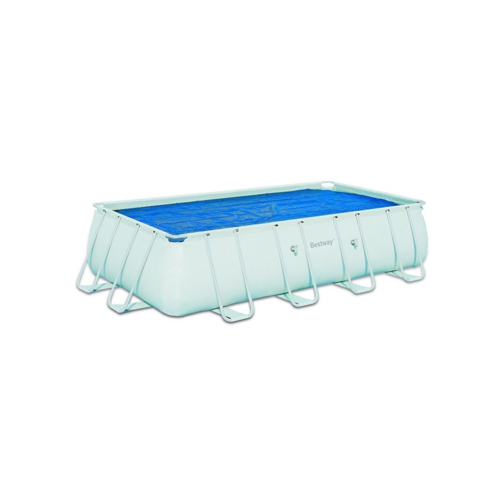 Bestway - Bâche à bulles pour piscine rectangulaire tubulaire de 732 x 366 - Bâche de piscine