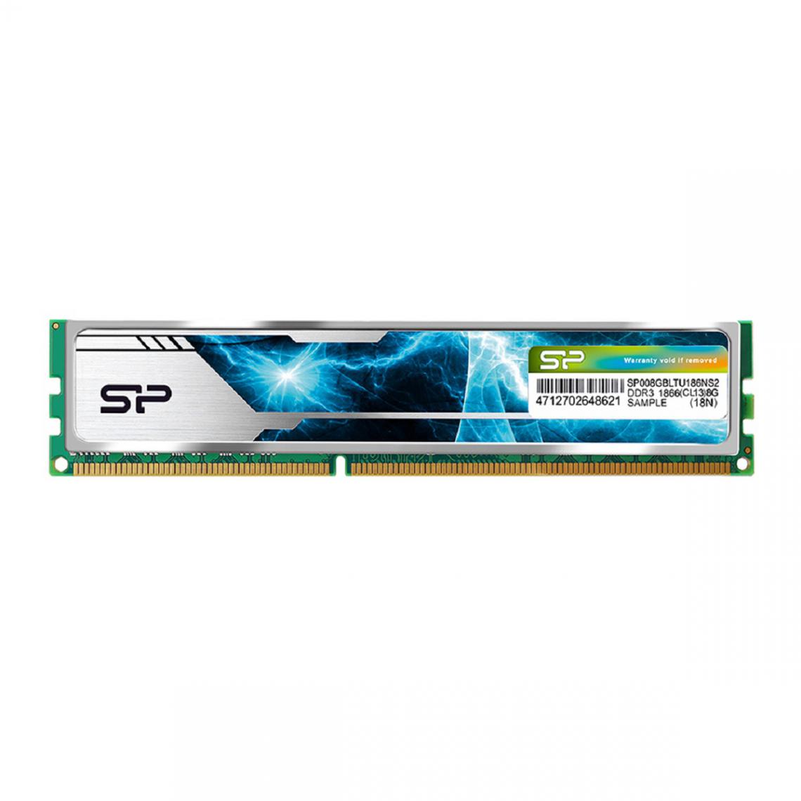 Silicon power - UDIMM - 1x4 Go - DDR3L 1600Mhz - CL11 - RAM PC Fixe
