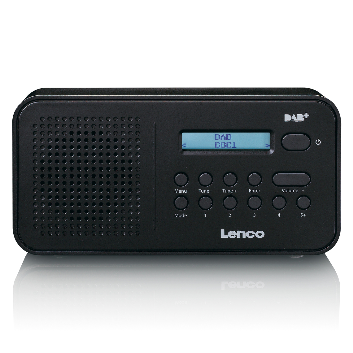 Lenco - Radio portable FM DAB+ PDR-015BK Noir - Radio
