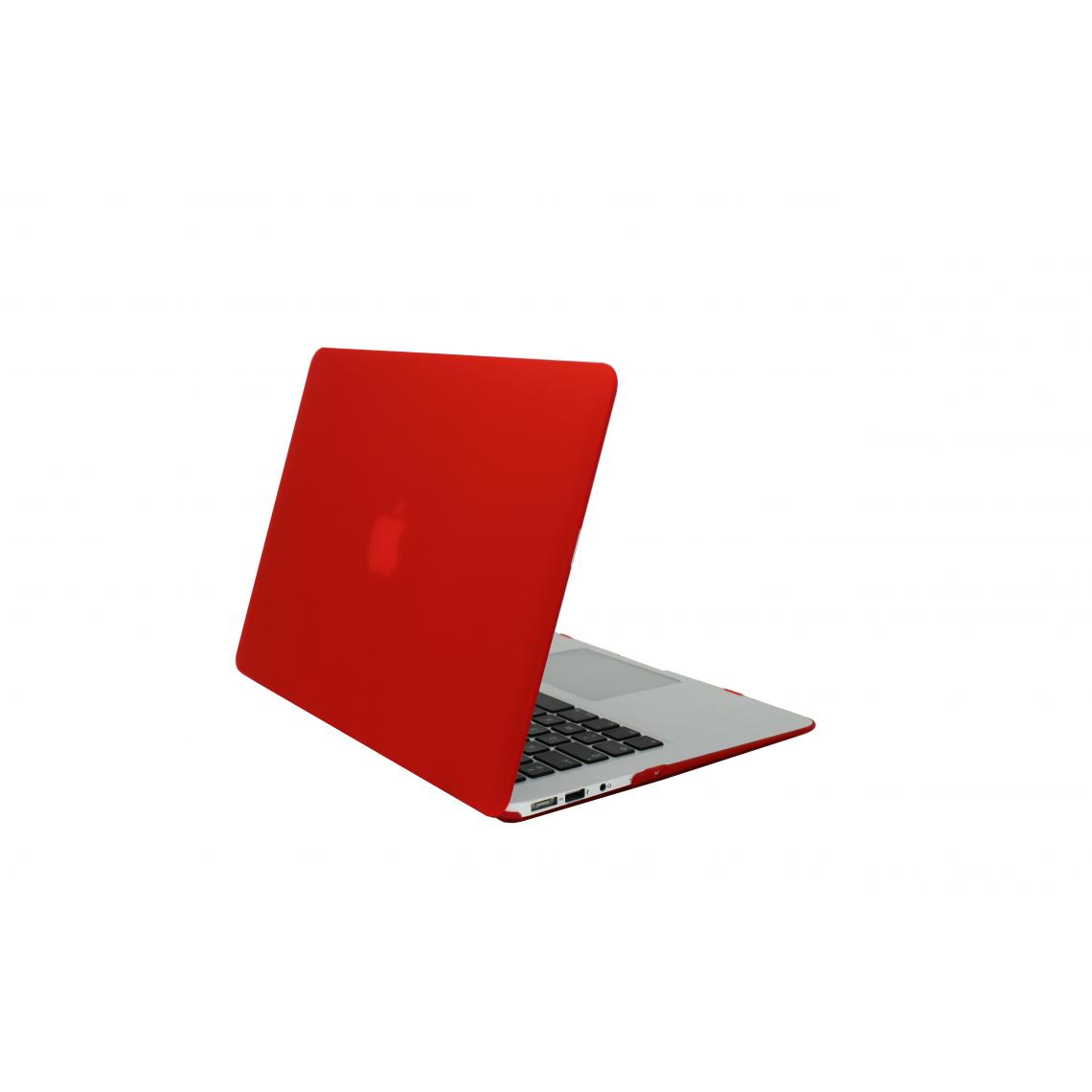 Apple - MacBook Air 13.3'' i5-5250U 4Go 128Go SSD - 2015 Coque Rouge - MacBook