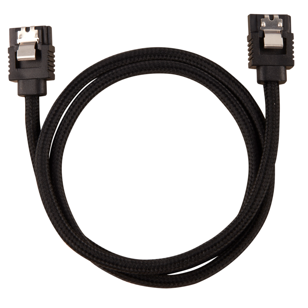 Corsair - SATA gainé droit - 60 cm - noir - Câble tuning PC