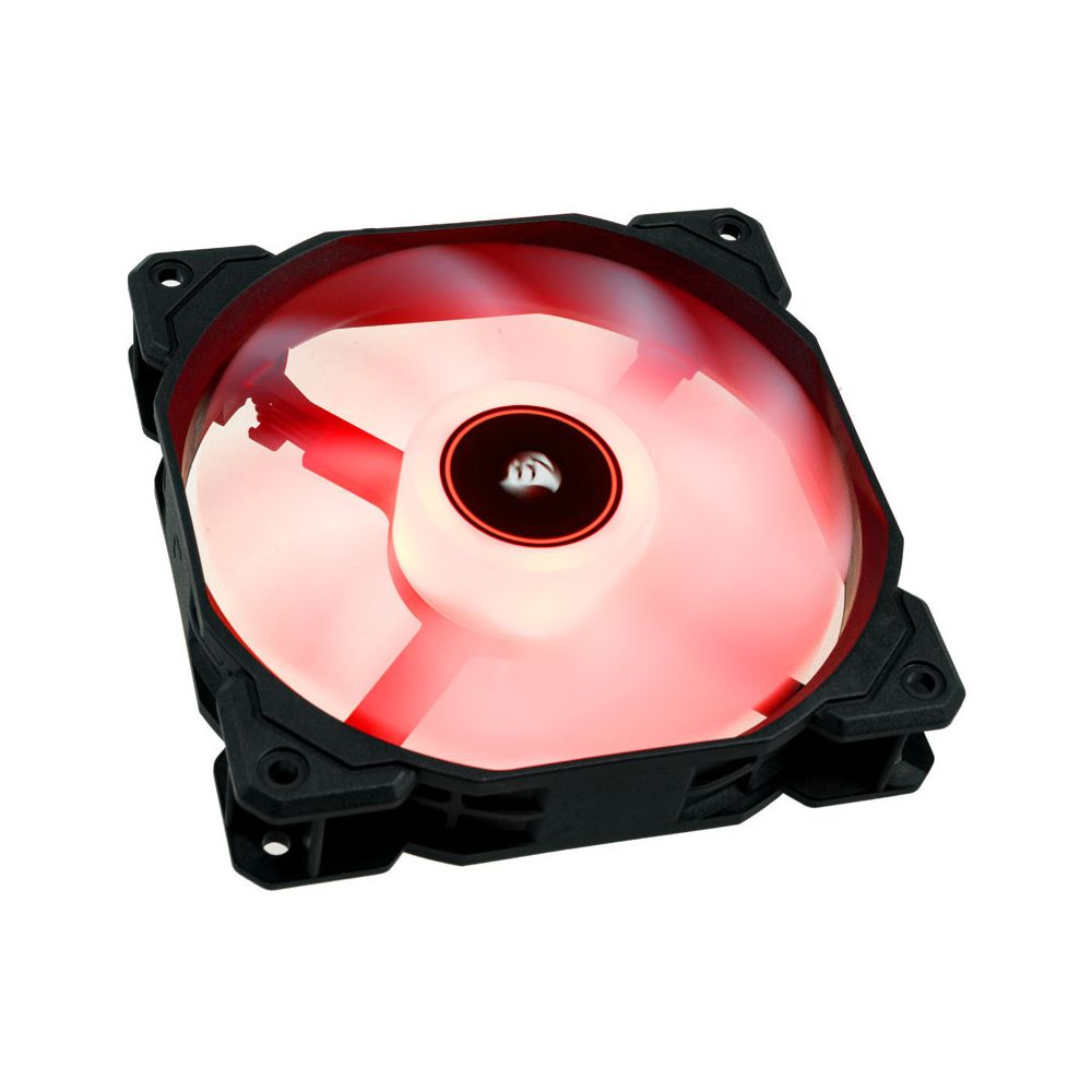 Corsair - AF120 LED 2018 - LED Rouge - 1 ventilateur - 12 cm - Ventilateur Pour Boîtier