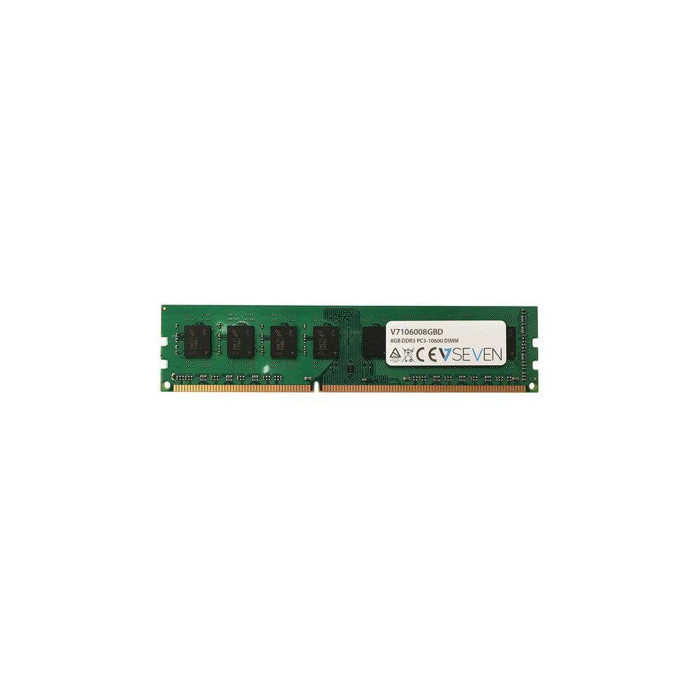 V7 - V7 DDR3 8Gb 1333MHz PC3-10600 DIMM 1.5V (V7106008GBD) - RAM PC Fixe