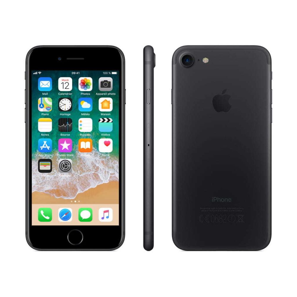 Apple - iPhone 7 - 256 Go - MN972ZD/A - Noir - iPhone