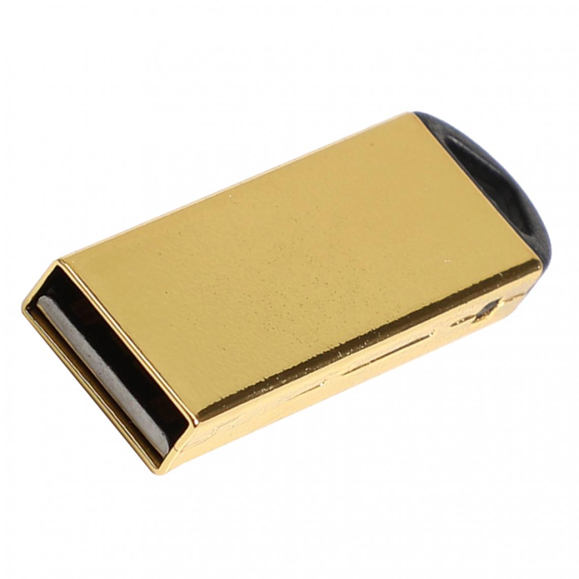 marque generique - La clé USB 2.0 de capacité élevée de pouce de saut d'entraînement conduit des bâtons de mémoire d'or 16G - Clés USB
