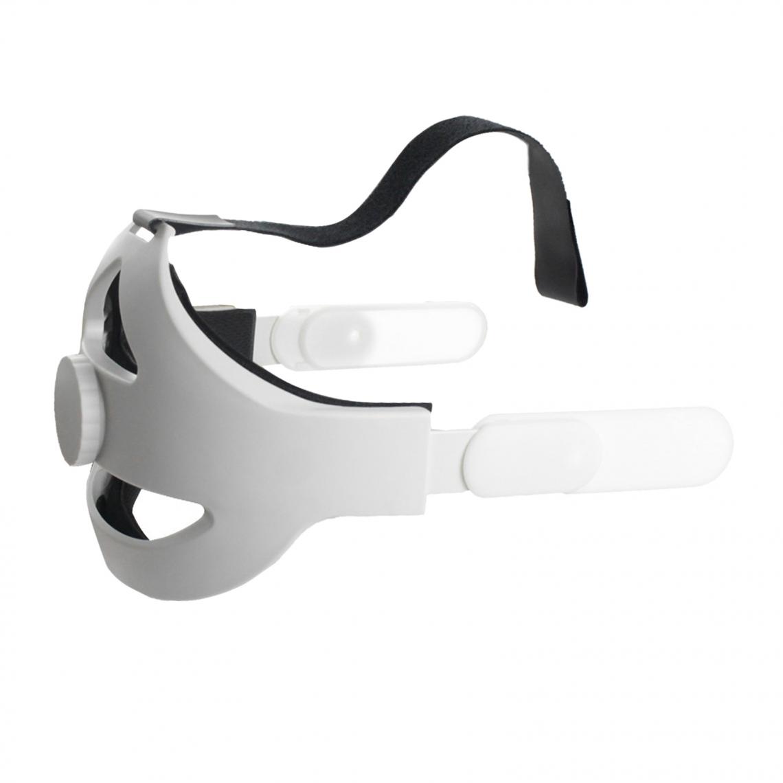 marque generique - Réglable Bandeau Serre-Tête Remplace Accessoires pour Oculus Quête 2, Rond Rotation Bouton - Accessoires Réalité virtuelle
