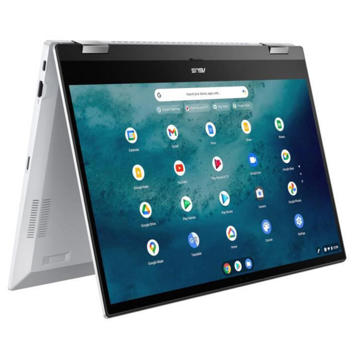 Asus - Ordinateur Portable Chromebook ASUS CX5500FEA-E60014 - 15,6 FHD Tactile - Core i5-1135G7 - RAM 8Go - SSD 256Go - Chrome OS - AZERTY - Chromebook
