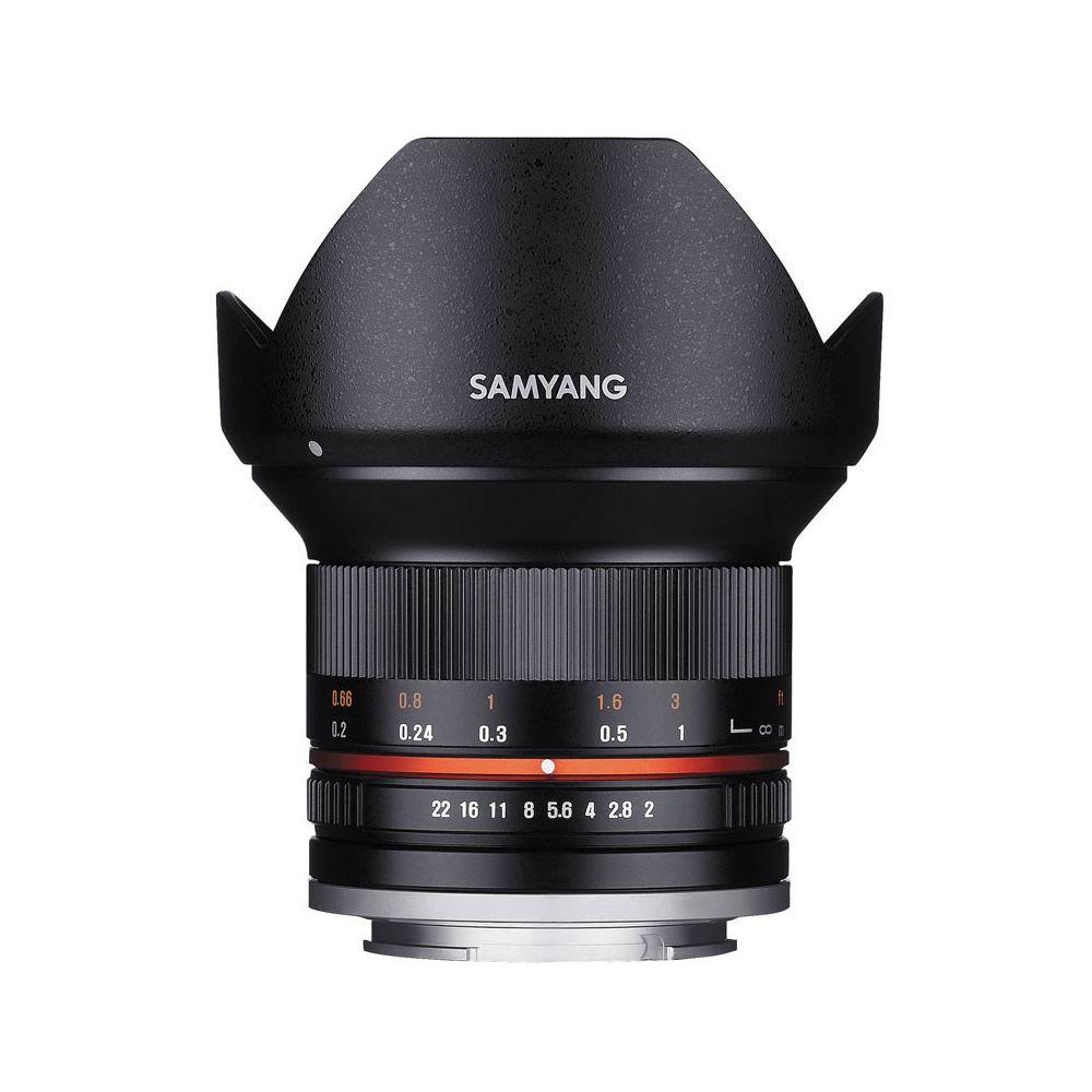 Samyang - SAMYANG 12 mm f/2 NCS CS Micro 4/3 GARANTI 2 ANS - Objectif Photo