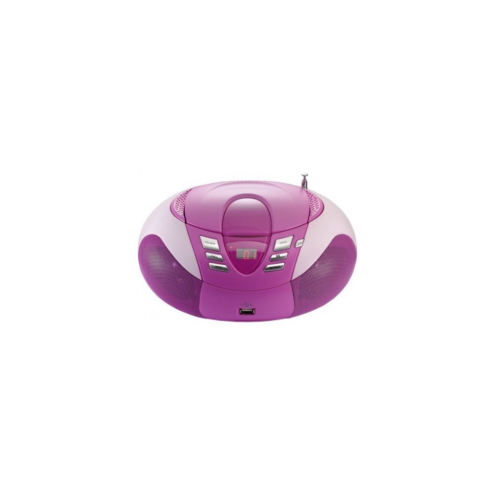 Lenco - Lenco SCD-37 USB pink - Chaînes Hifi