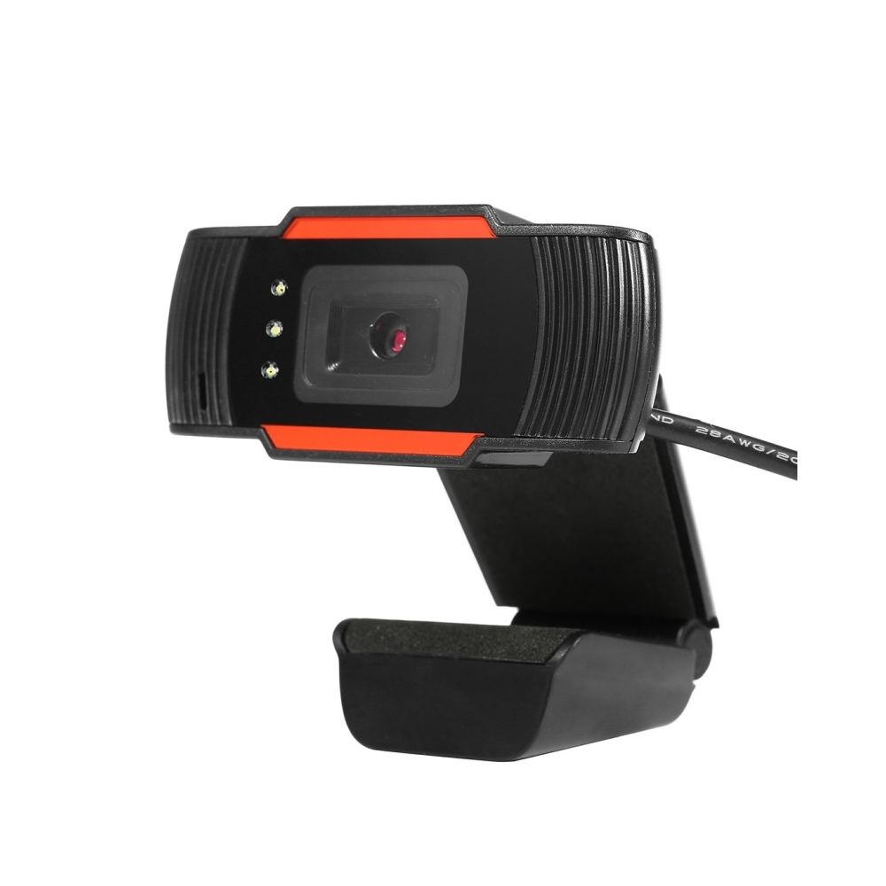 Wewoo - 12,0MP HD Webcam USB Plug Caméra Web avec microphone à absorption sonore & 3 LED, longueur du câble: 1,4 m - Webcam